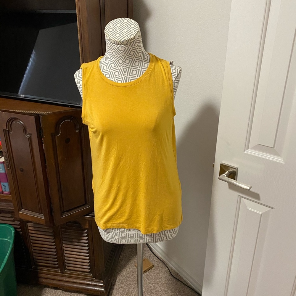 Yellow tank top